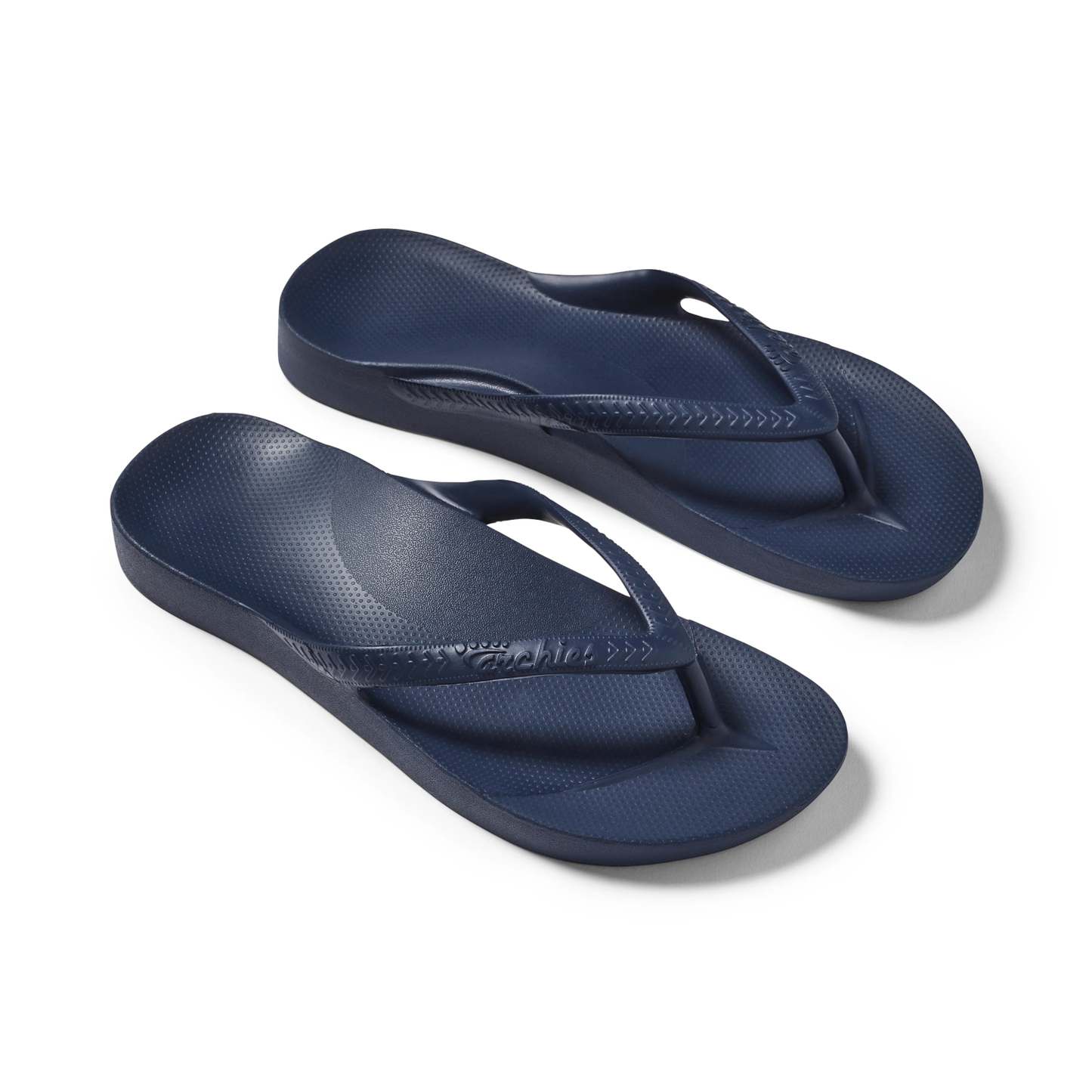 Arch Support Jandals Navy