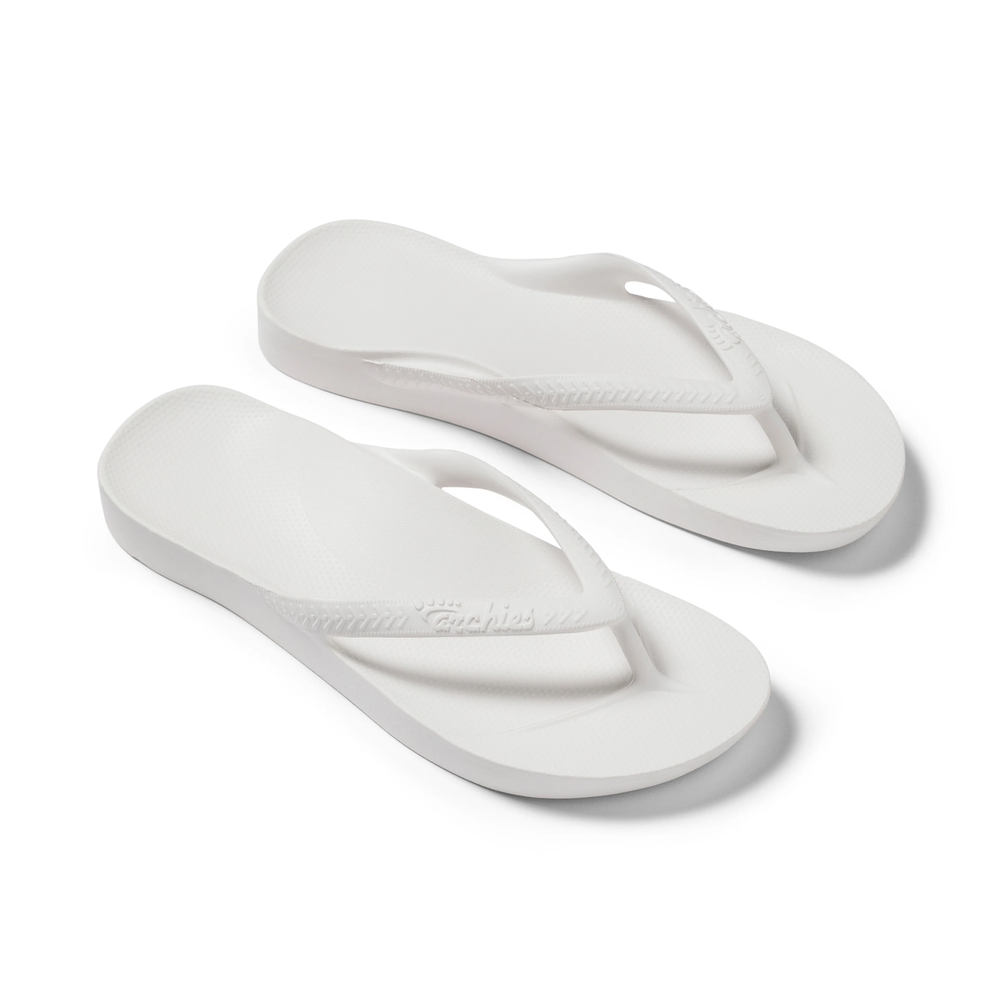 Arch Support Jandals White