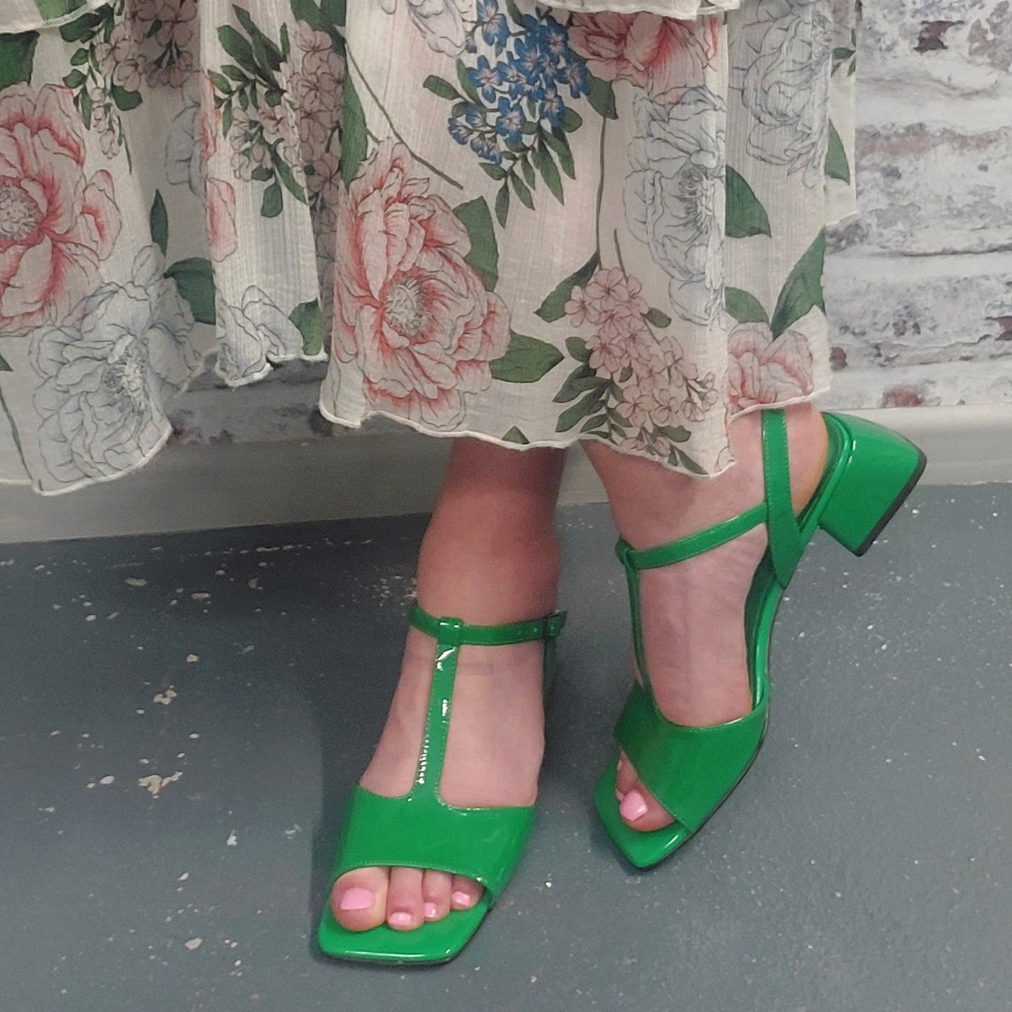 Bent Green Patent