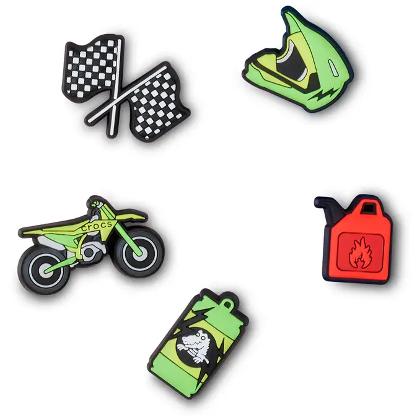 Jibbitz Dirt Bike 5 Pack