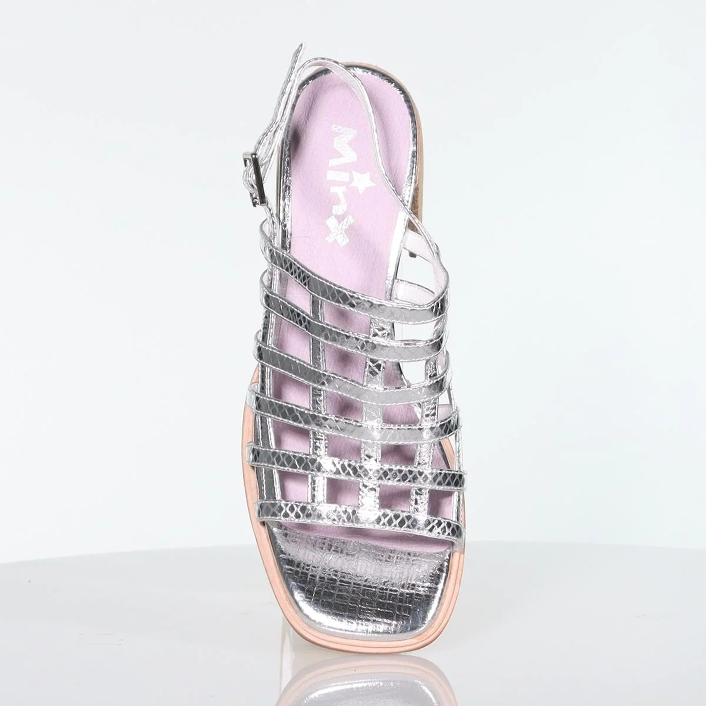 Flock Silver Lizard Emboss (size 39)