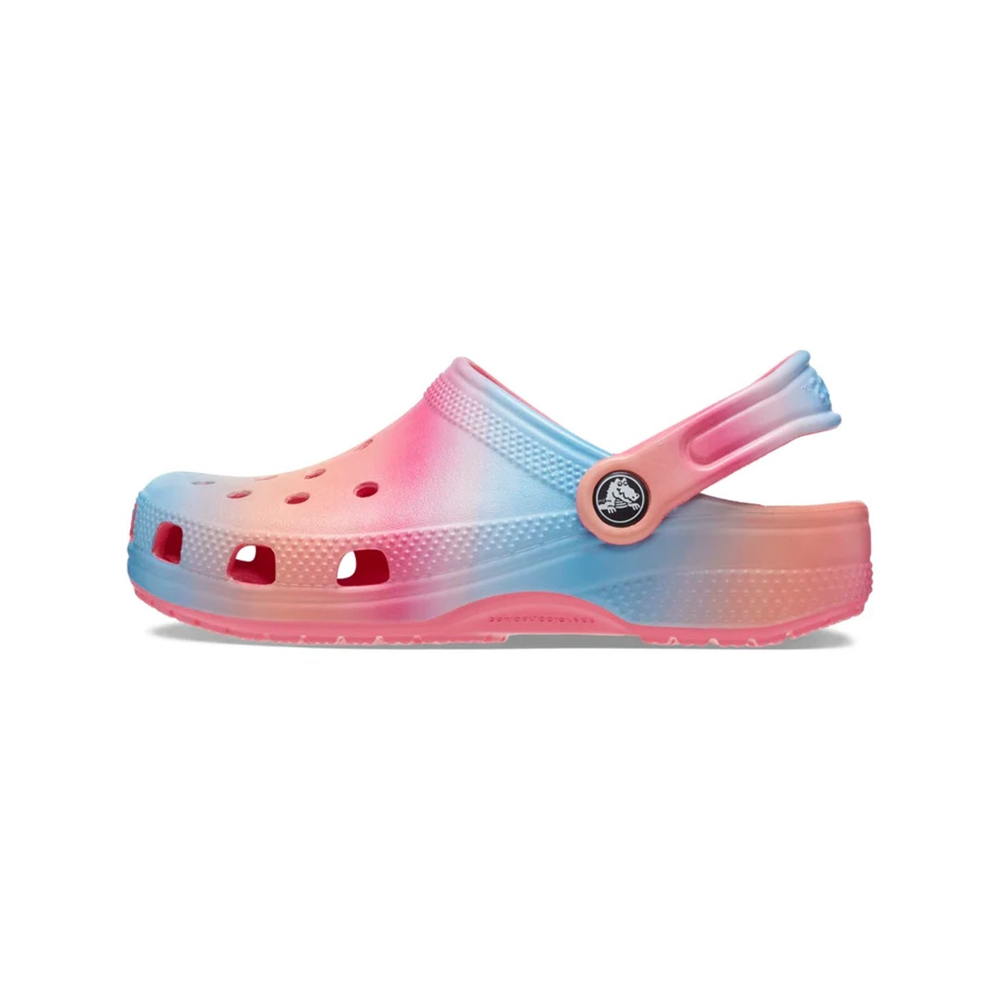Kid's Classic Color Dip Clog Hyper Pink/Multi