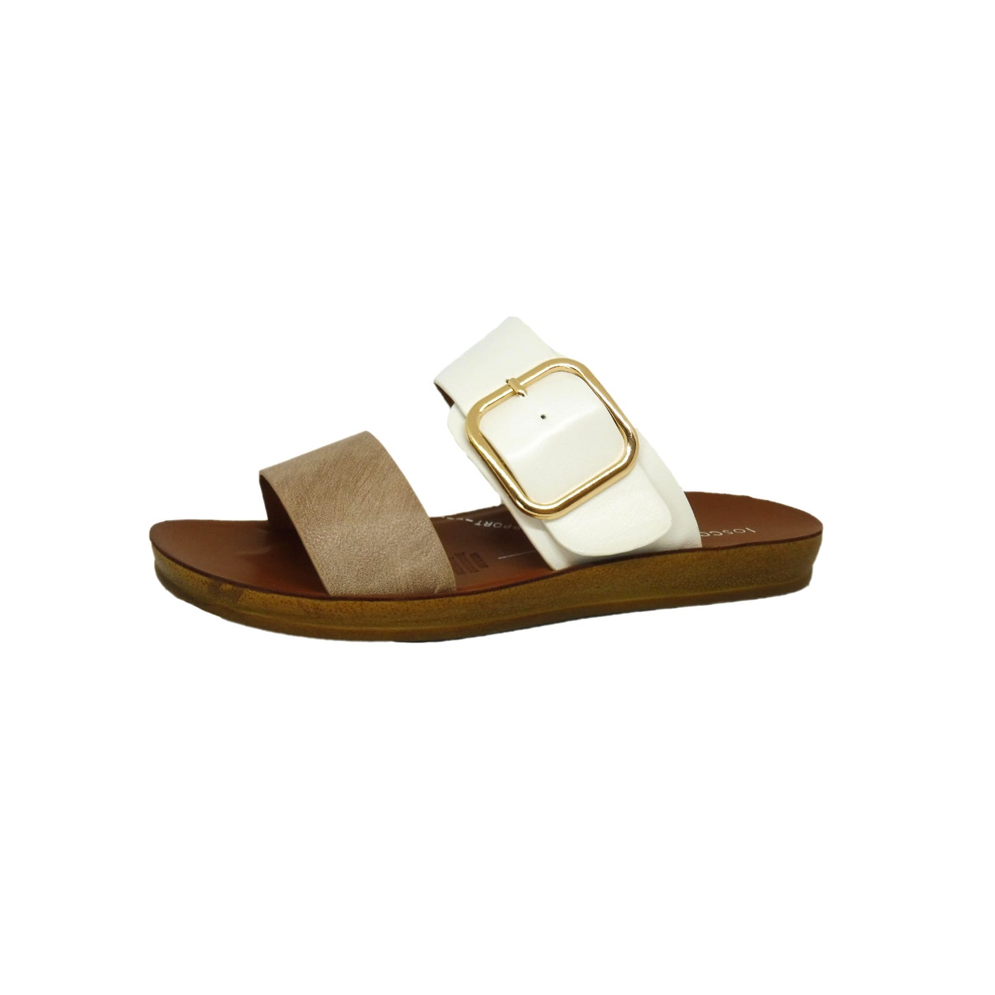Doti Taupe/White