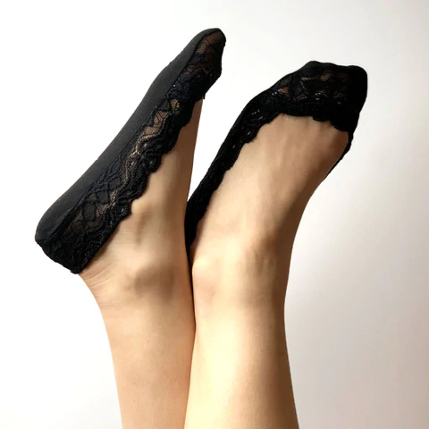 Lace Sockettes Black