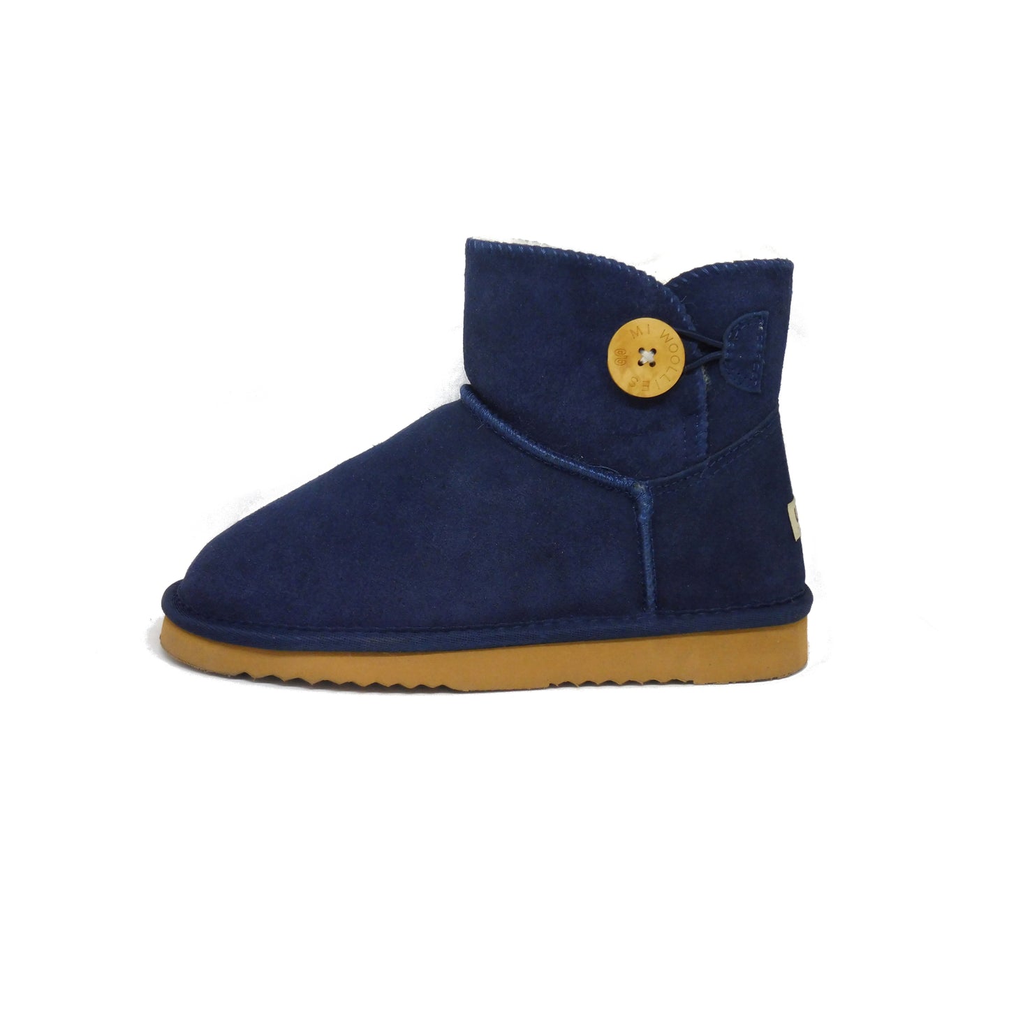 Button Boot Mini Navy
