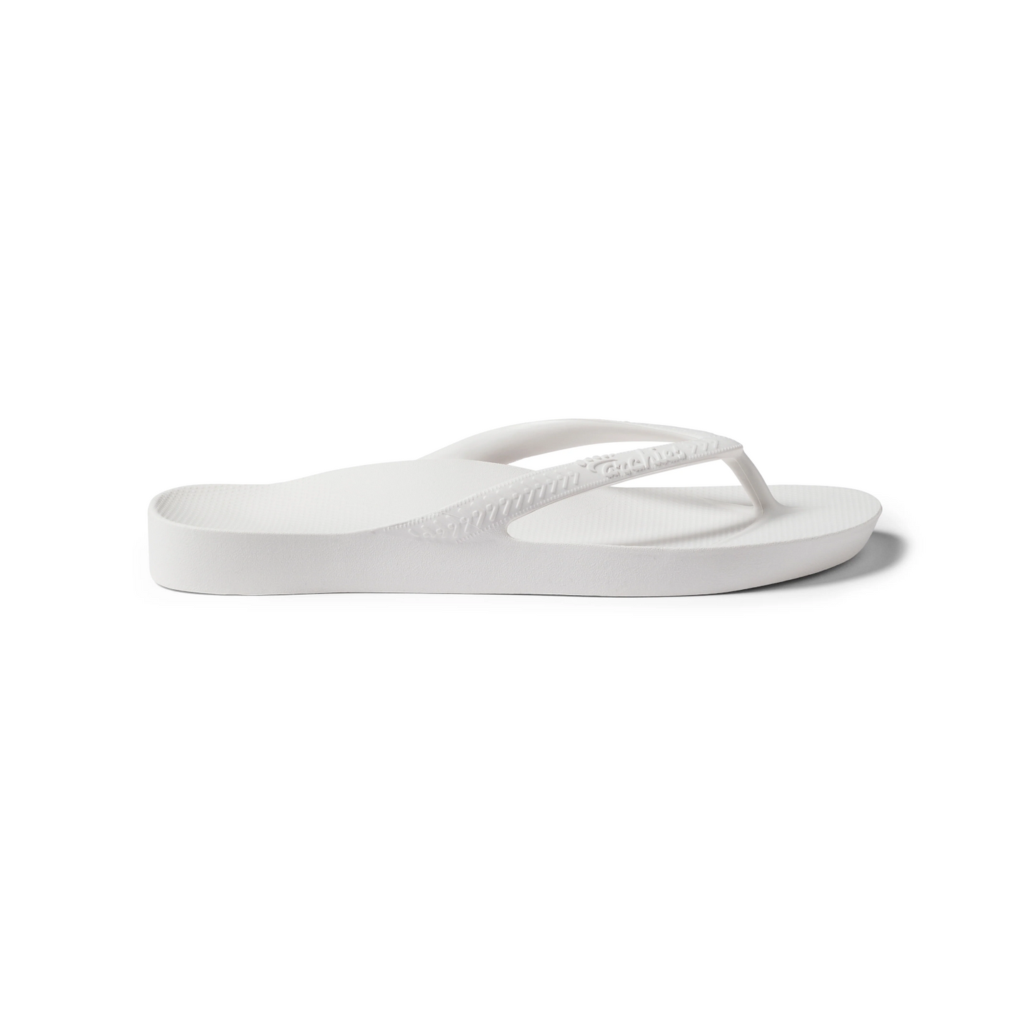 Arch Support Jandals White
