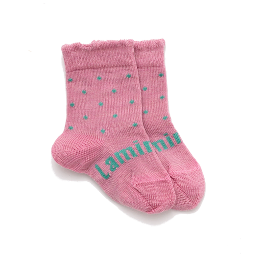 Baby Merino Wool Crew Socks Asta