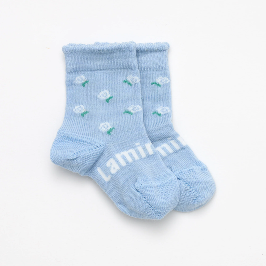 Baby Merino Wool Crew Socks Tahnee