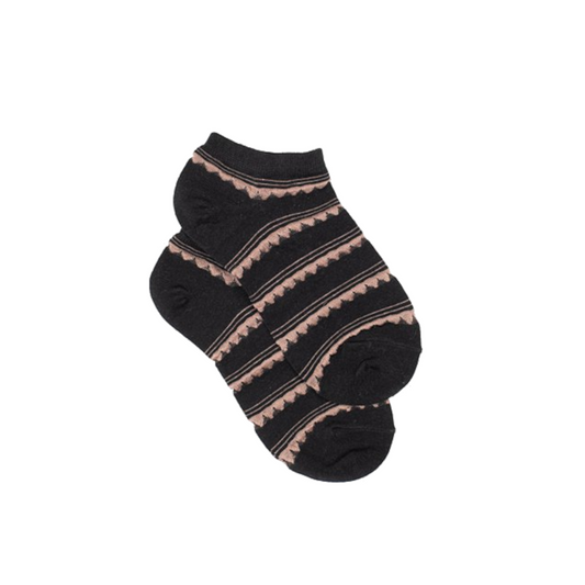 Antler Ankle Sock Black Peak