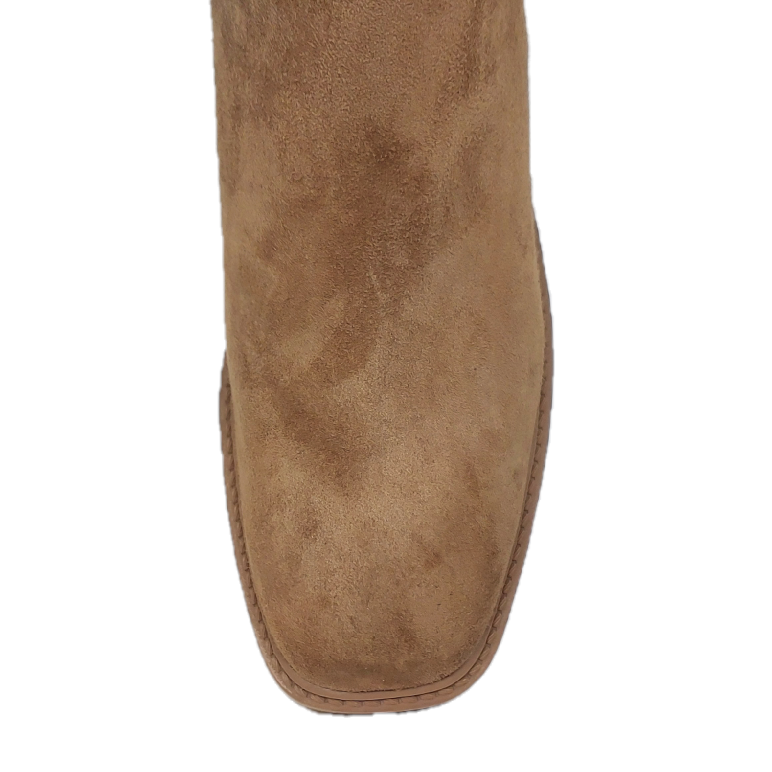 Django and Juliette brown suede leather chelsea boots