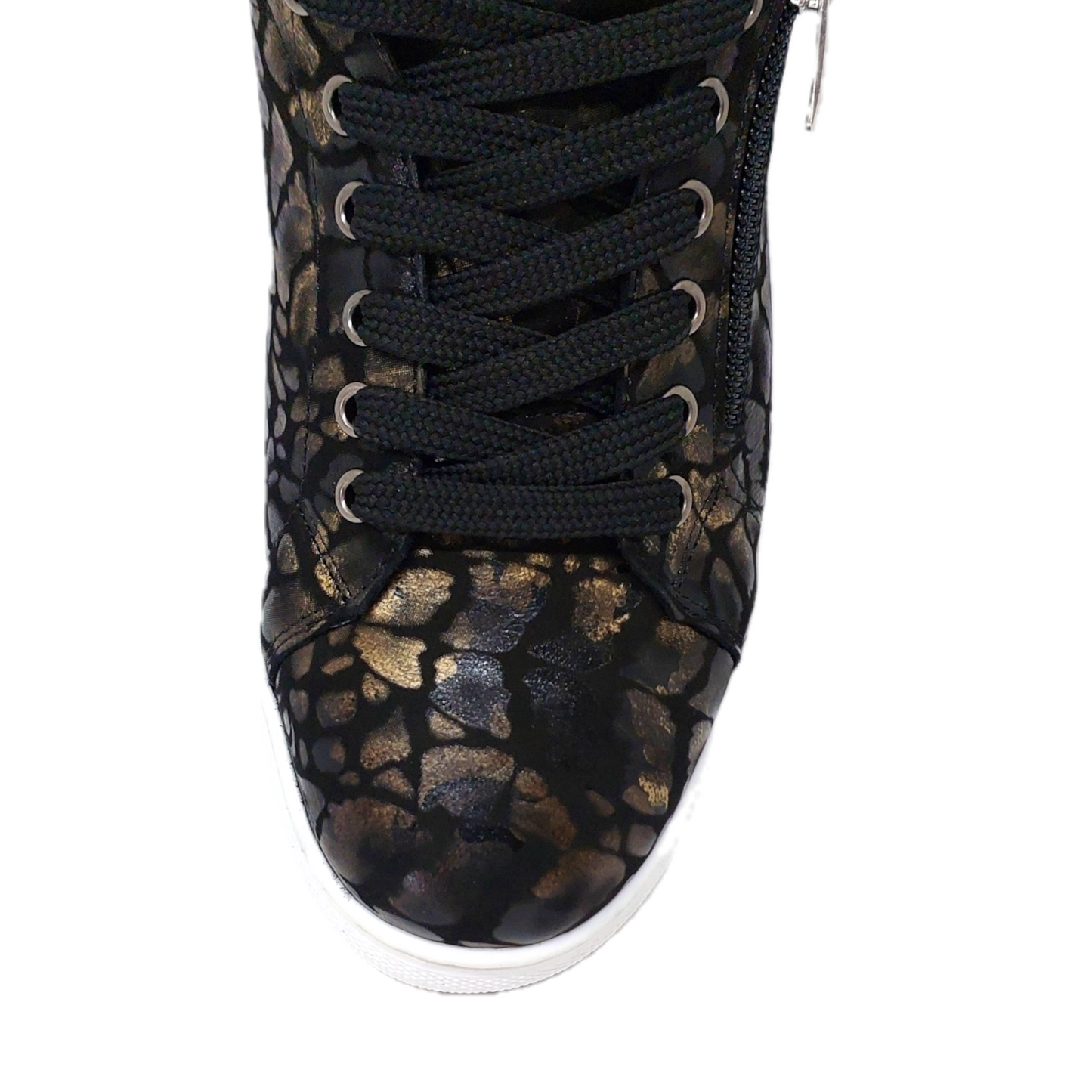 Upbeat Black Print