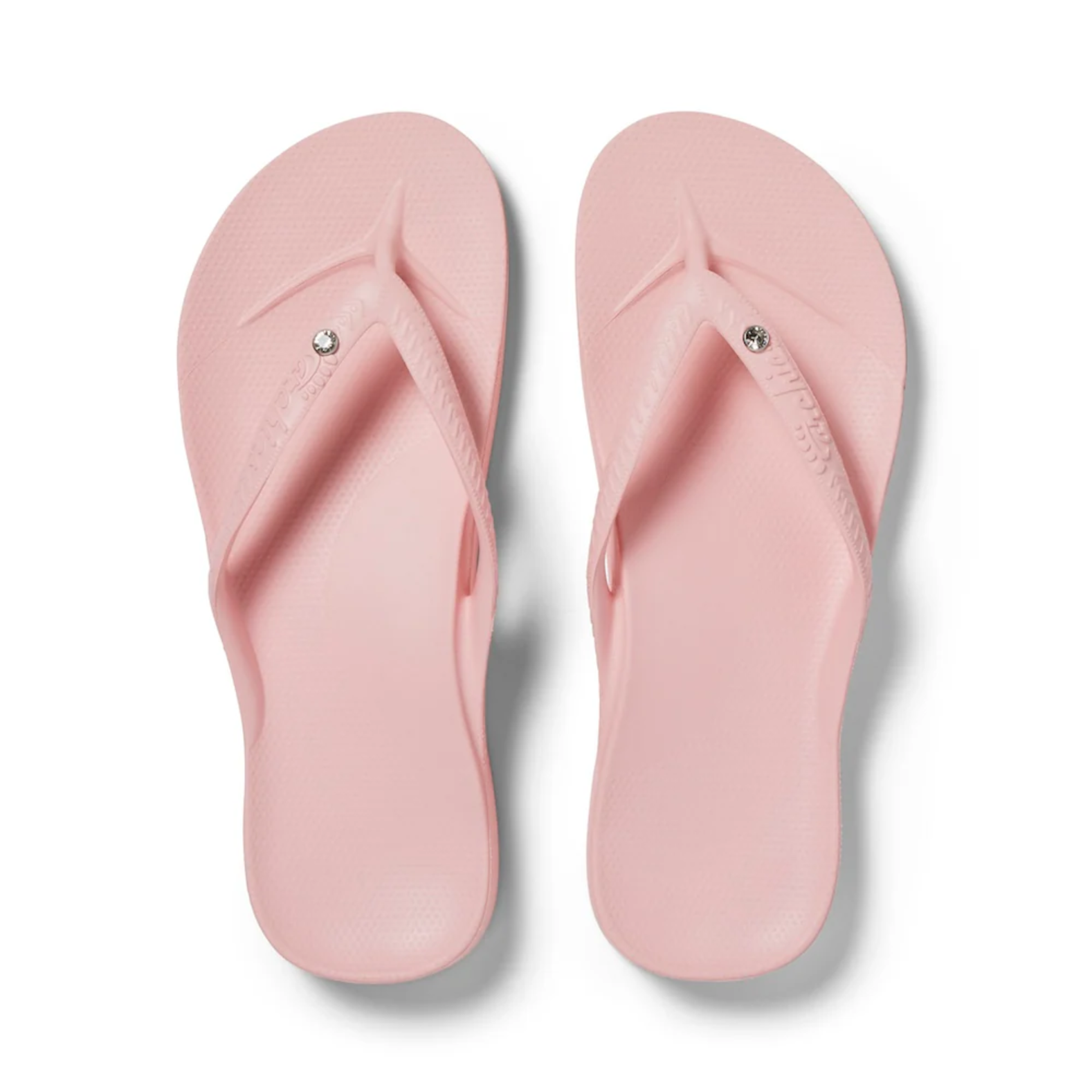 Pink arch support jandals