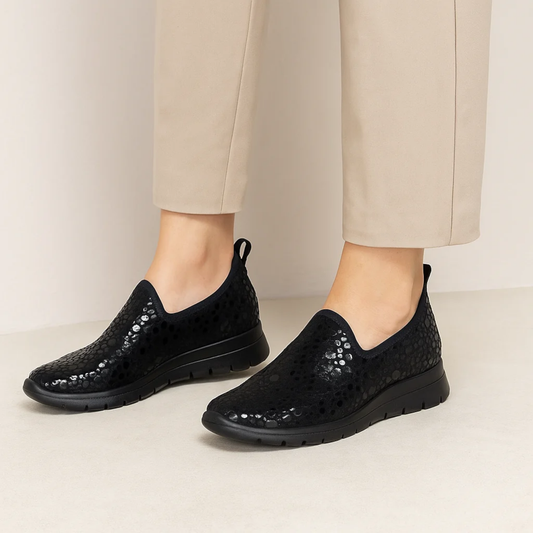 Florence Black Leopard (size 36)