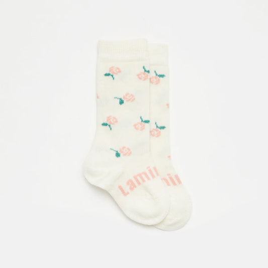 Baby Merino Wool Kneehigh Socks Rosie