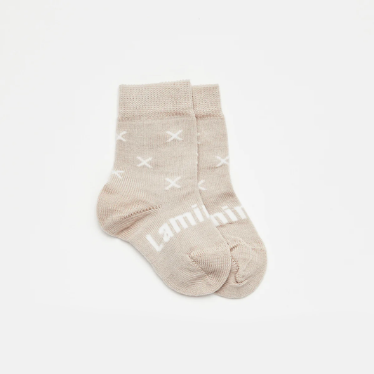 Baby Merino Wool Crew Socks Ted