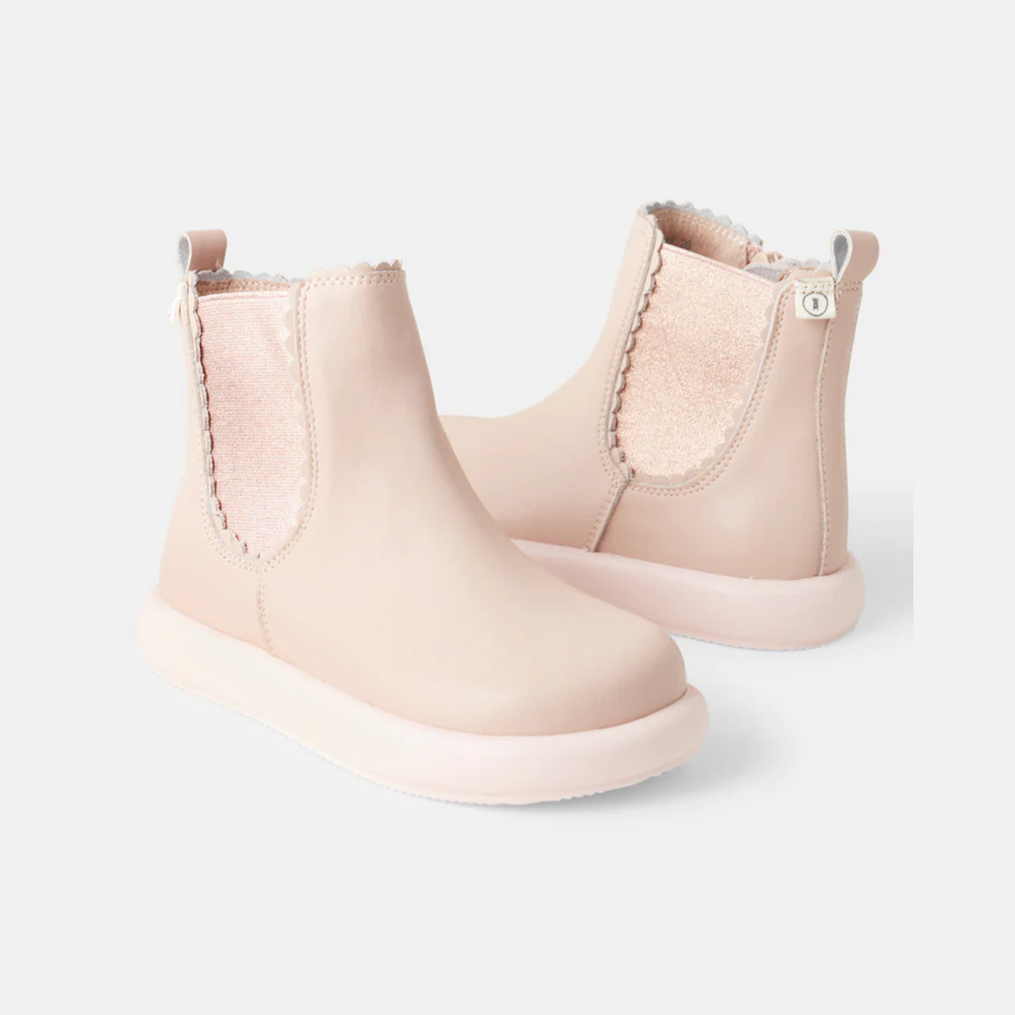 Heidi Leather Boot Pink