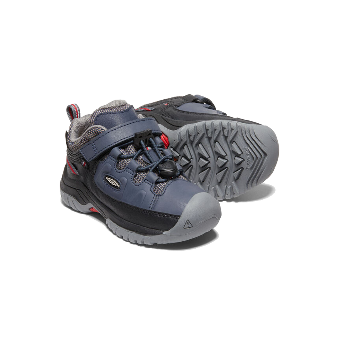 Little Kids' Targhee Waterproof Shoe Blue Nights/Red Carpet