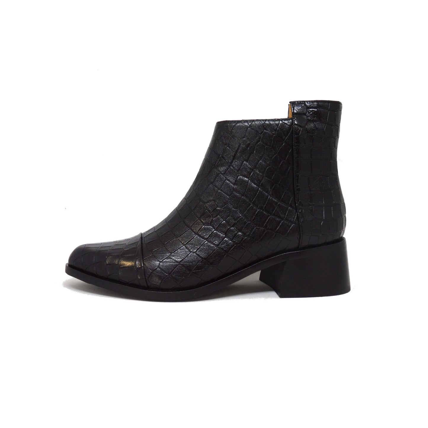 Drury Black Croc