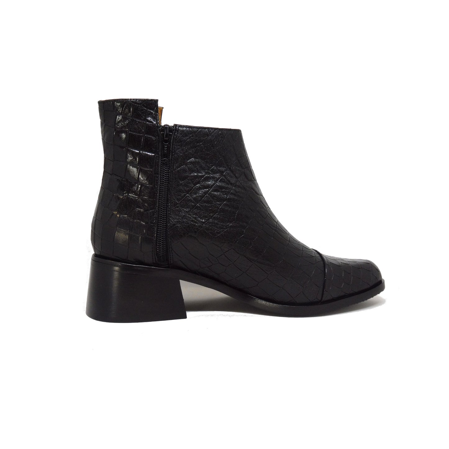Drury Black Croc