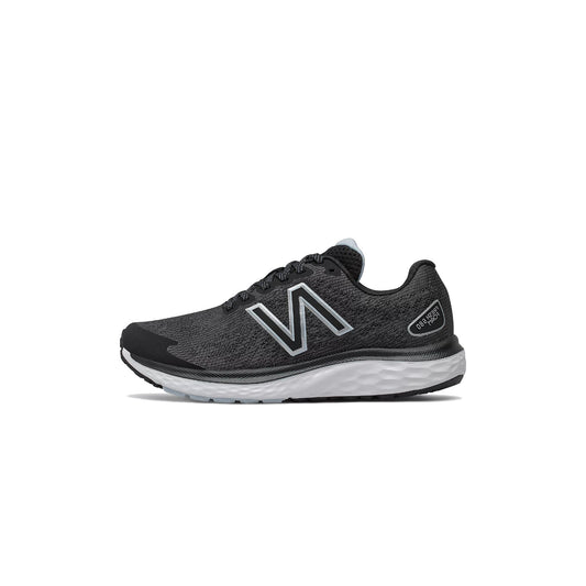 Women's Fresh Foam 680v7 Black with White and UV Glo