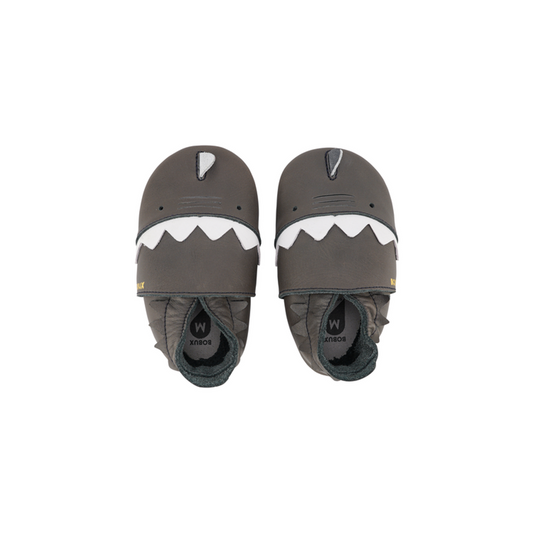 Bo Buddies Soft Soles Fin Charcoal