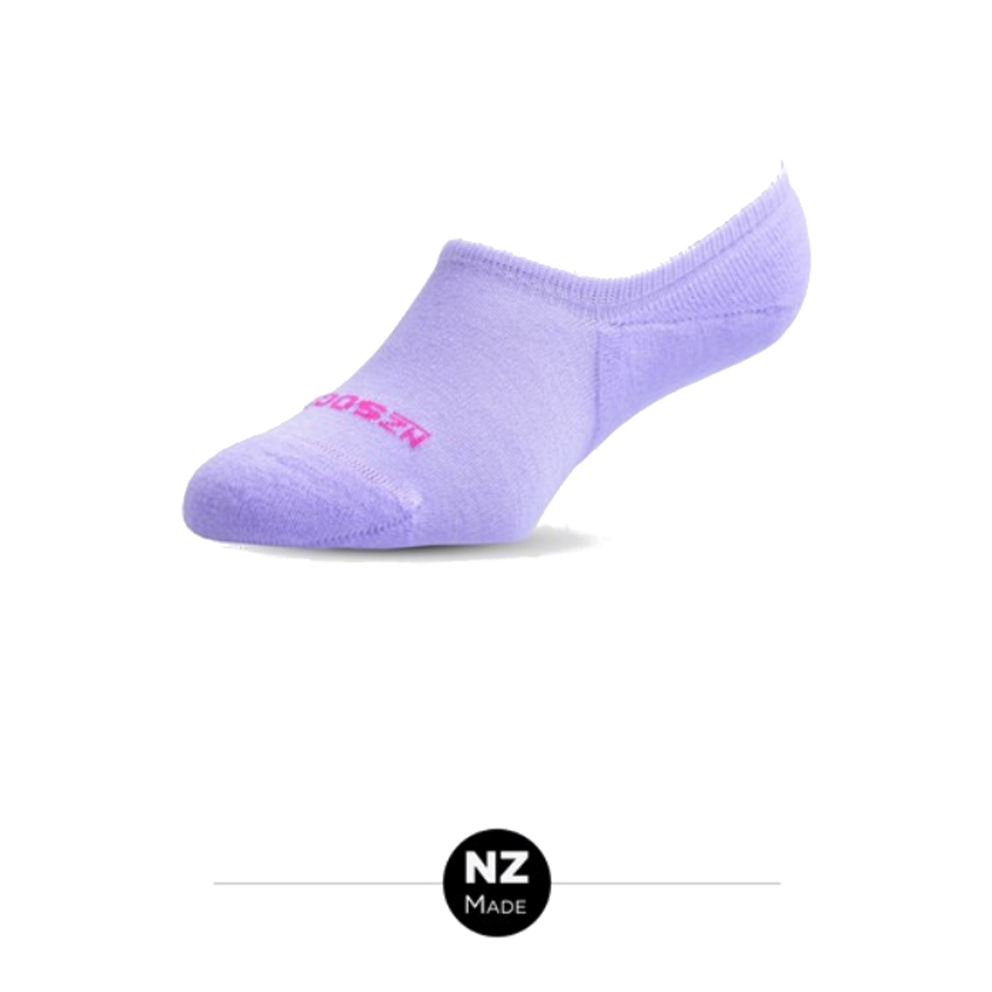 Womens Nuyarn Sneaker Sock Lavender